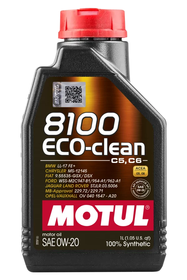 MOTUL 8100 ECO-CLEAN 0W-20 1 л