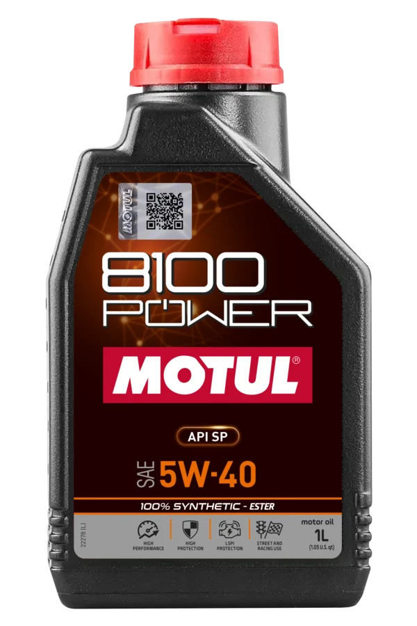 MOTUL 8100 POWER 5W-40 1 л